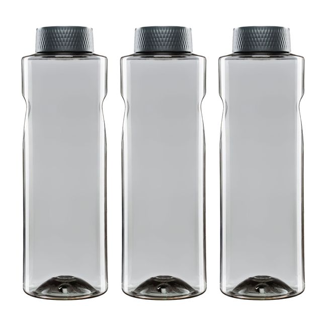 Bild 1 von 3x Kavodrink Premium Trinkflasche Wasserflasche Schwarz 0,8 L