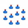 10x Push-Pull Deckel, Trinkdeckel passend für Kavodrink Tritan Wasserflaschen (10 Stück)