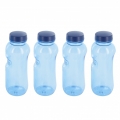 Bild 1 von Kavodrink 4 x 0,5 L Tritan Trinkflasche Wasserflasche Flasche Sport Fahrrad BPA frei  / (Deckelvariante) Standarddeckel