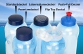 Bild 3 von Kavodrink Tritan Trinkflasche 1,0 Liter, geschmacksneutral, BPA freie  / (Deckelvariante) Standarddeckel